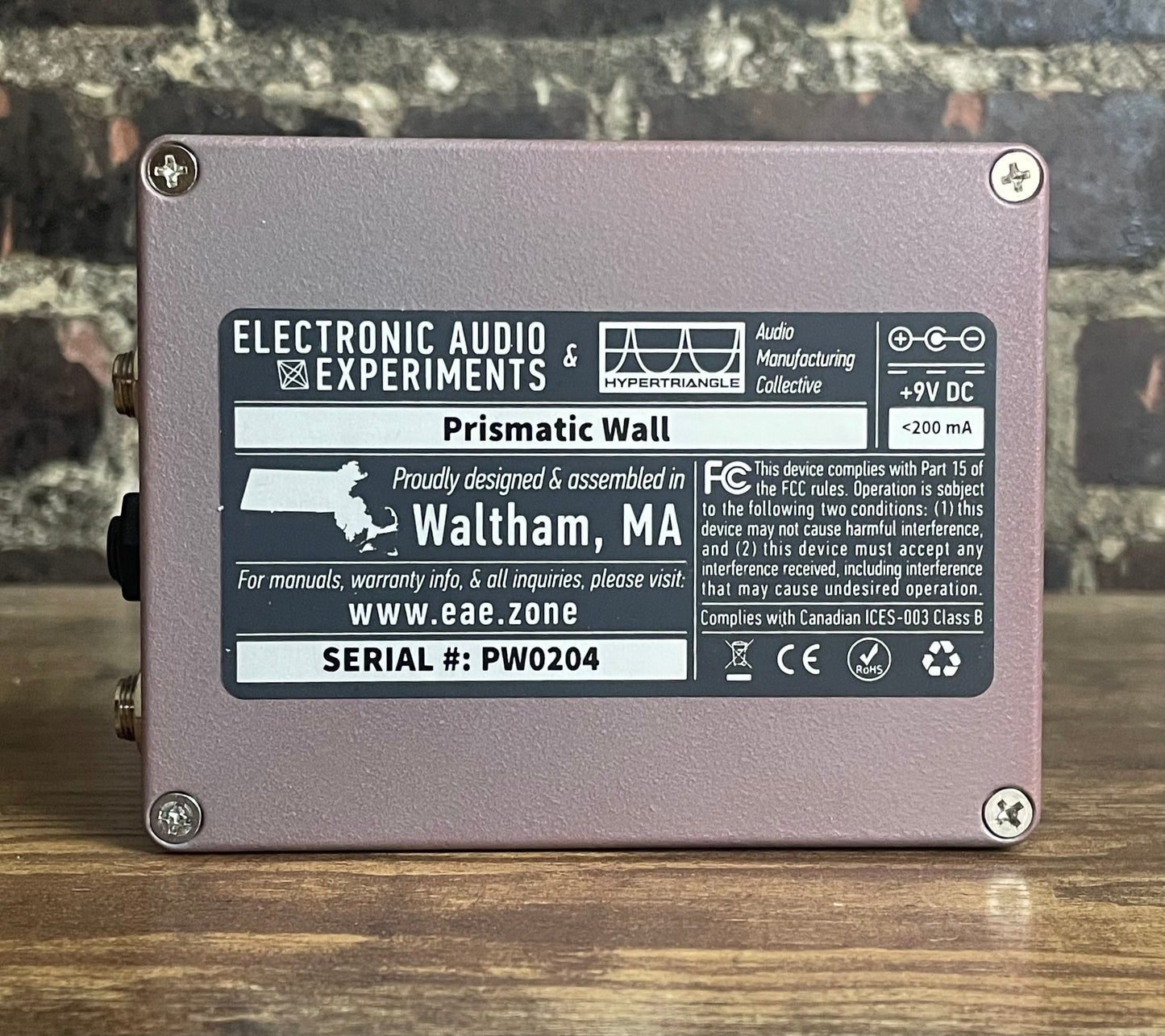 Electronic Audio Experiments Prismatic Wall