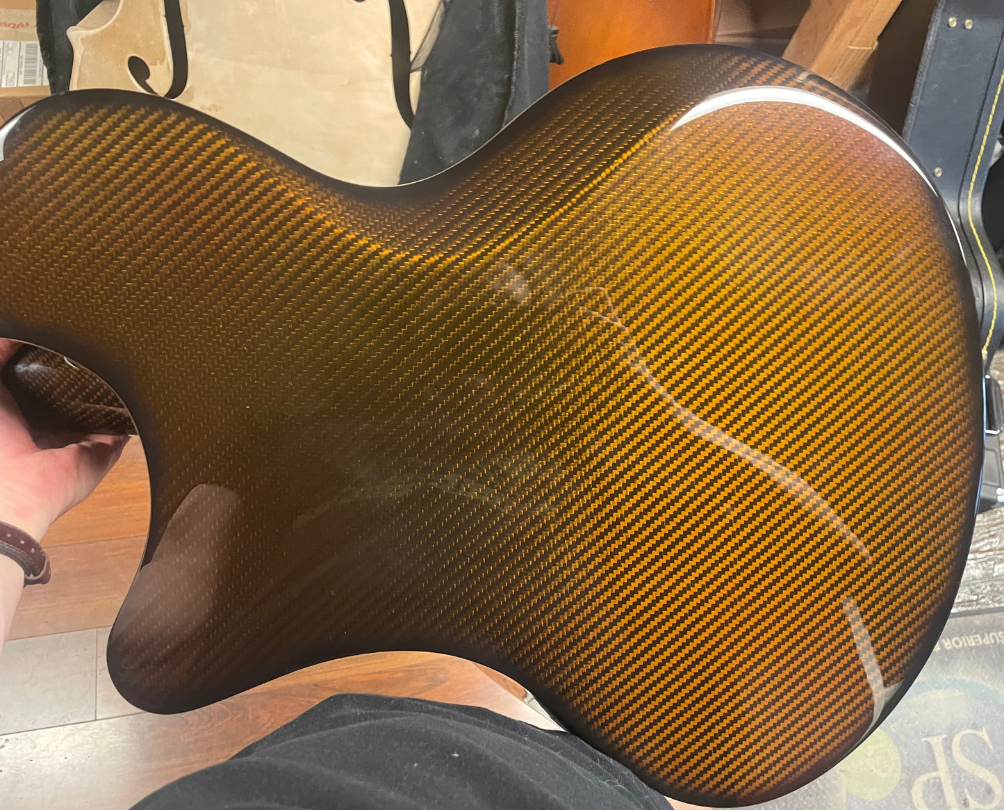 Emerald Guitars X-30 Carbon Fiber Acoustic-Electric (USED)