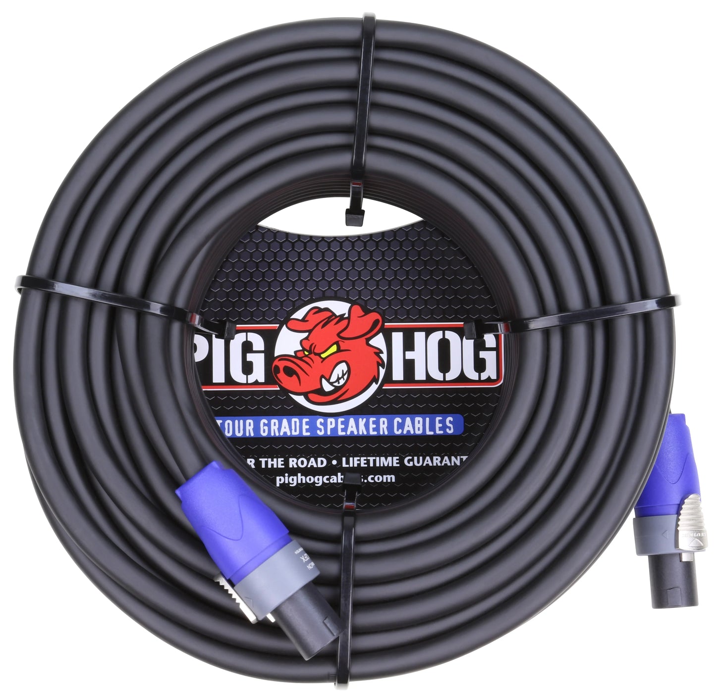 PIG HOG 100FT SPEAKER CABLE, SPEAKON TO SPEAKON