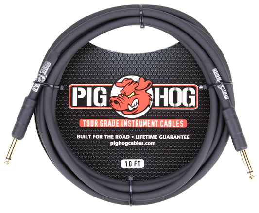 PIG HOG 10FT 1/4" - 1/4" 8MM INST. CABLE (NEW)