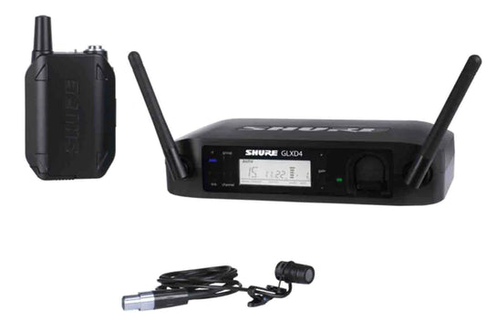Shure GLXD14R/85-Z2 Digital Wireless Presenter System with WL185 Lavalier Microphone (NEW)