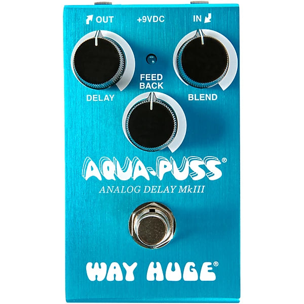 Way Huge Electronics WM71 Mini Aqua-Puss Analog Delay Effects Pedal