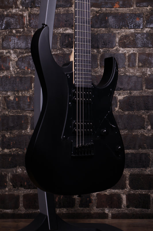 Ibanez Gio GRGR131EX Electric Guitar - Black Flat