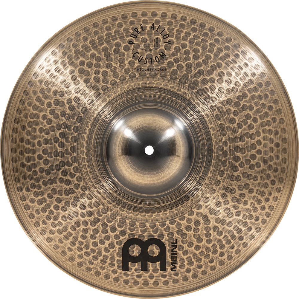 Meinl Cymbals 17-inch Pure Alloy Custom Medium-thin Crash Cymbal