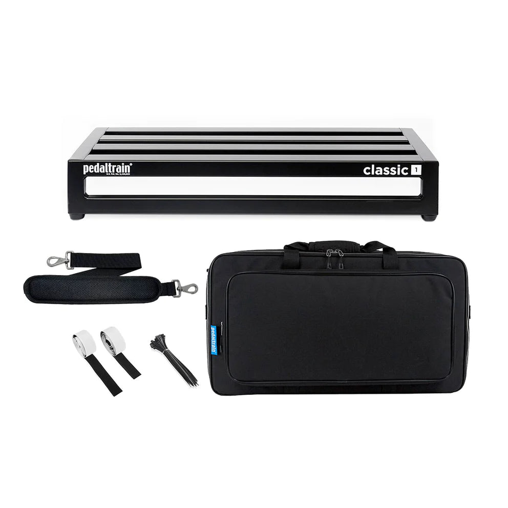 Pedaltrain Classic 1 SC 22"x12.5" Pedalboard with Soft Case (NEW)