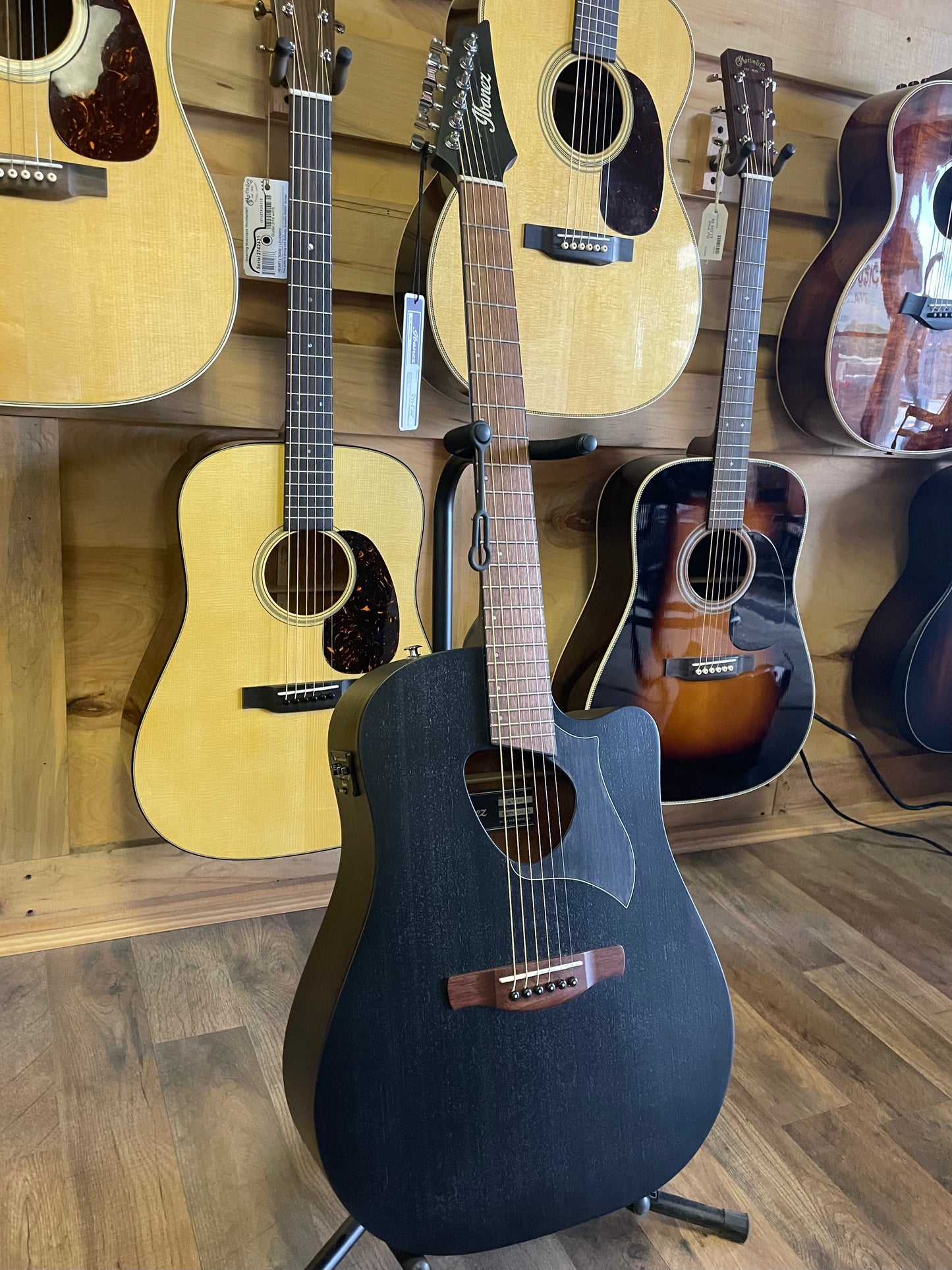 Ibanez Altstar ALT20 Acoustic-Electric Guitar - Weathered Black (NEW)