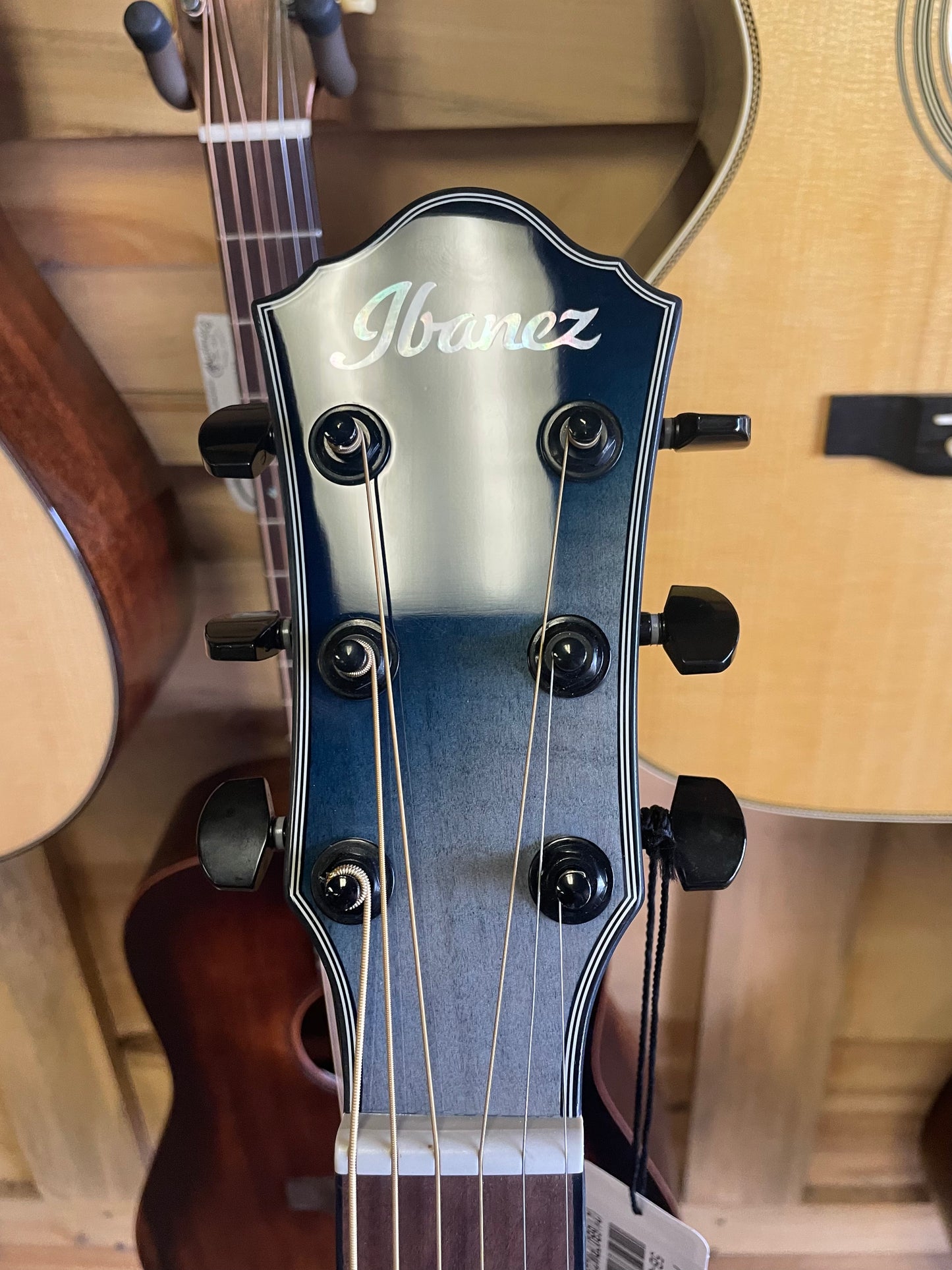 Ibanez AEWC32FM Acoustic-Electric Guitar - Indigo Sunset Fade (NEW)
