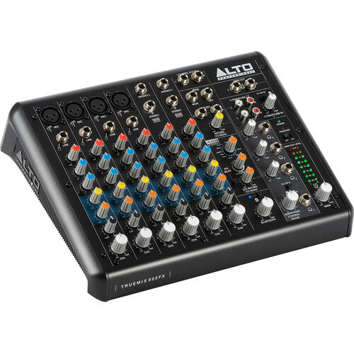 Alto Professional TrueMix 800FX 8-channel Analog Mixer with Multi-FX
