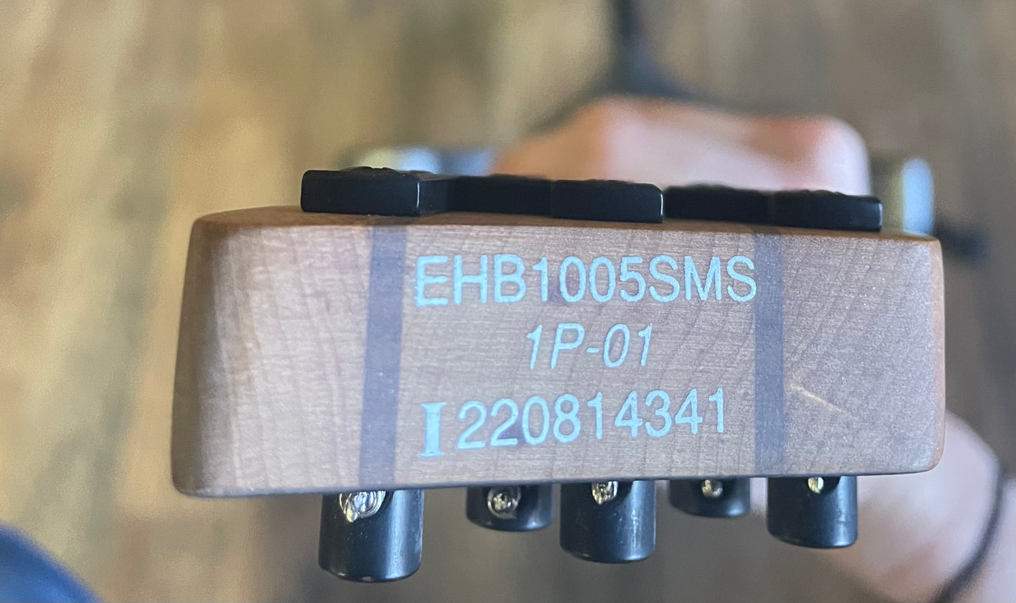 Ibanez Bass Workshop EHB1005SMS Bass Guitar - Metallic Gray Matte