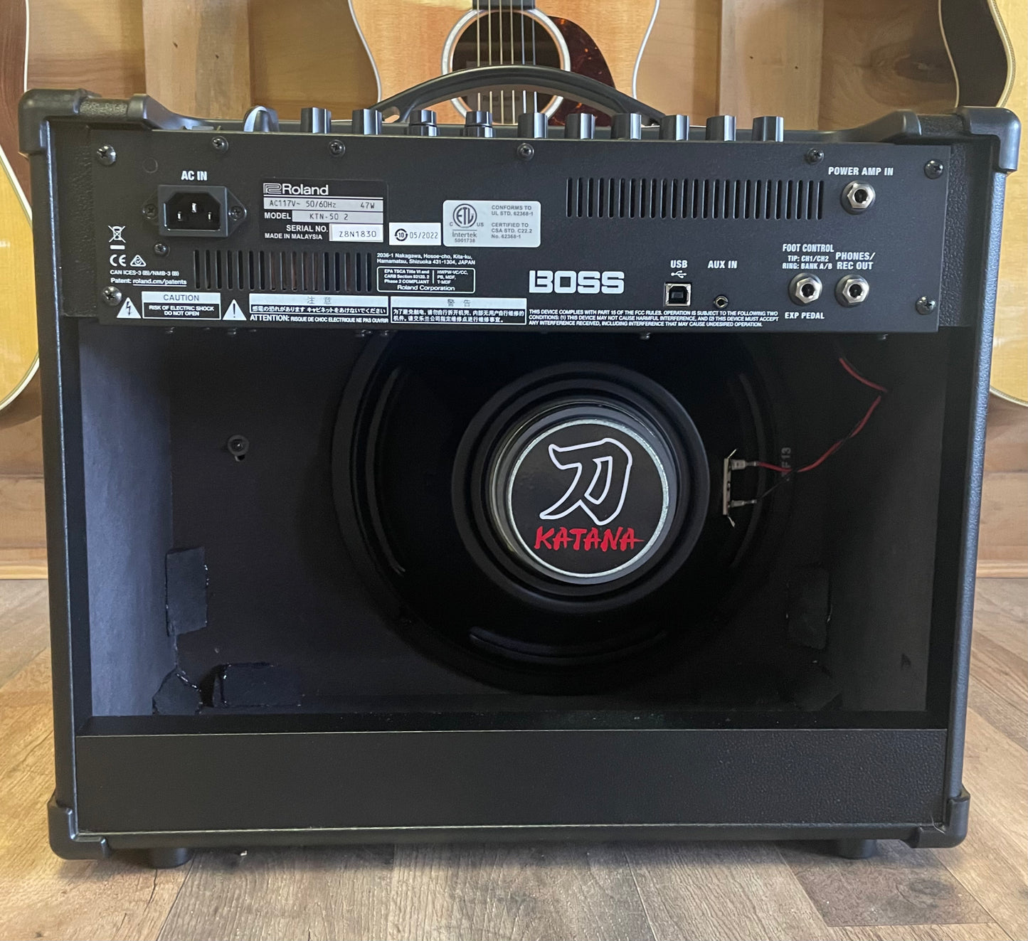 Boss Katana-50 MkII 1 x 12-inch 50-watt Combo Amp (NEW)