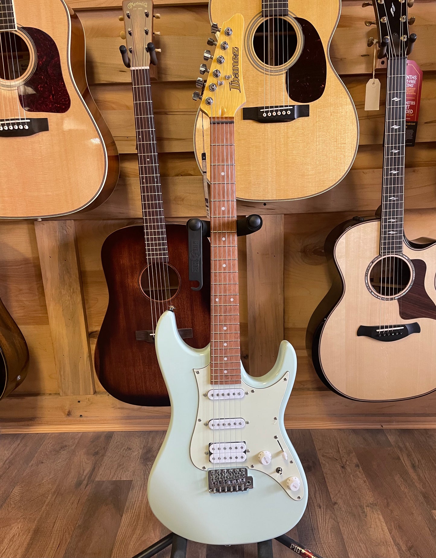 Ibanez AZES Electric Guitar - Mint Green (NEW)