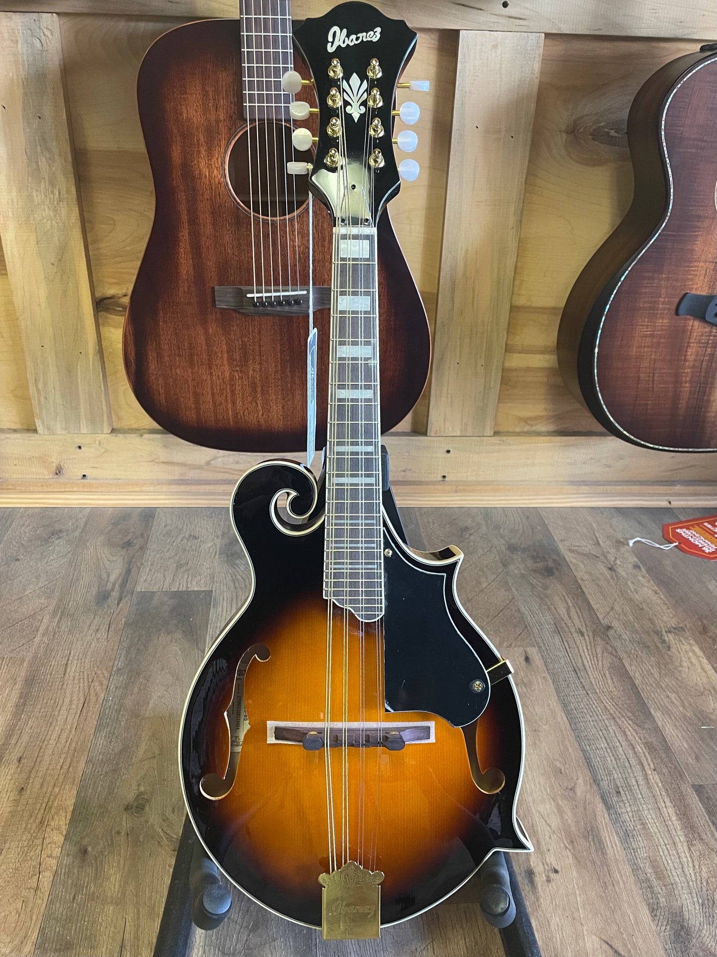 Ibanez M522S F-Style Mandolin- Brown Sunburst (NEW)