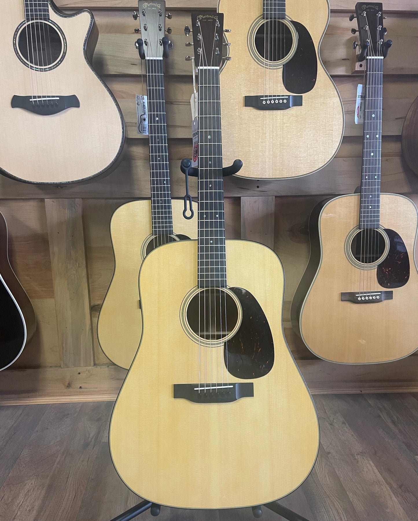 Martin D-18 Satin Acoustic Guitar - Satin Natural (NEW)