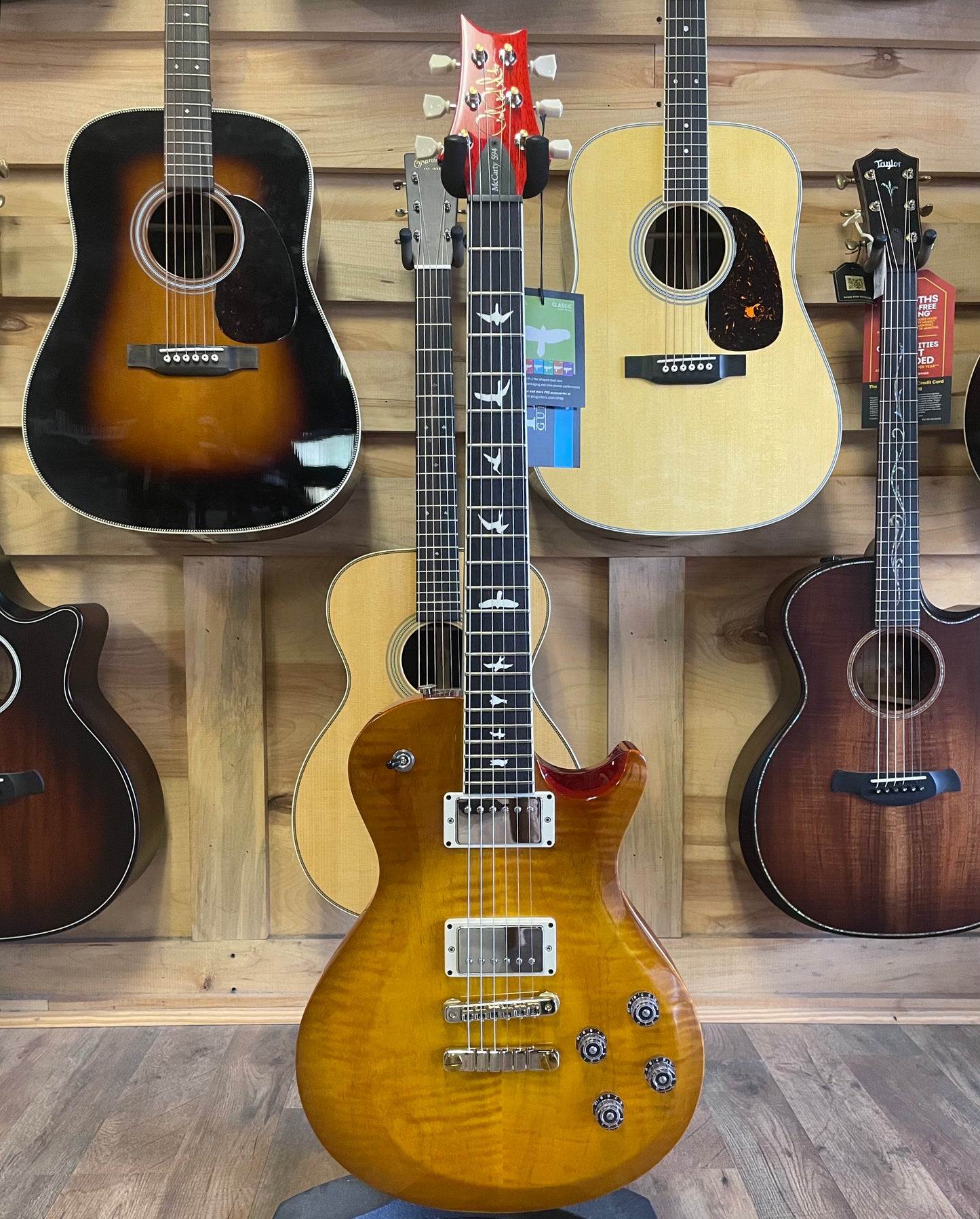 PRS S2 McCarty 594 Singlecut Electric Guitar - McCarty Sunburst (NEW)