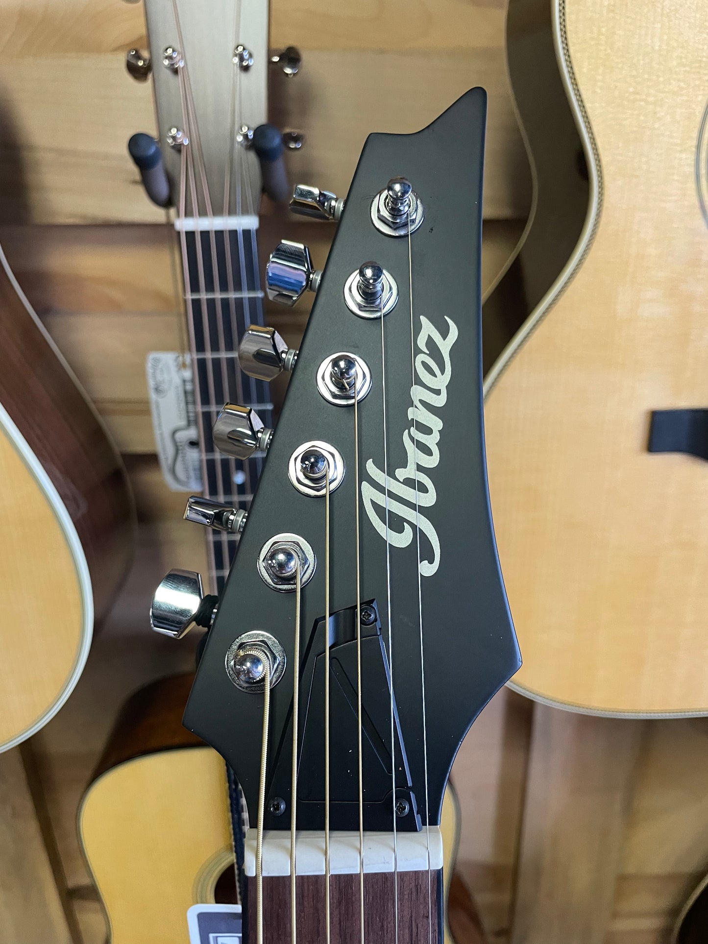 Ibanez Altstar ALT20 Acoustic-Electric Guitar - Weathered Black (NEW)