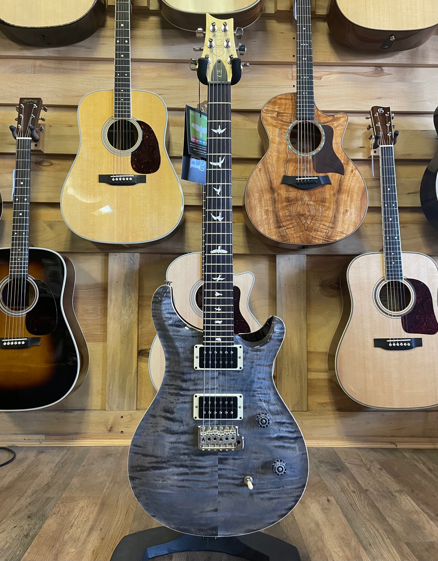 PRS CE 24 Electric Guitar - Faded Gray Black (NEW)