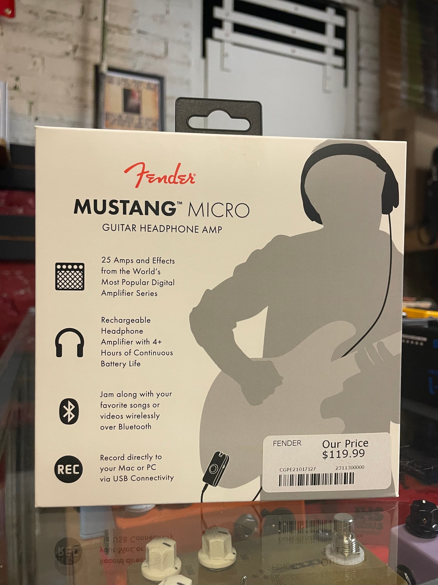Fender Mustang Micro Personal Guitar Amplifier (NEW)