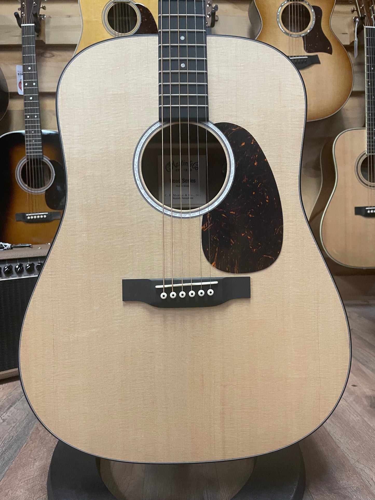 Martin D-10E Road Series Acoustic-electric Guitar - Natural (NEW)