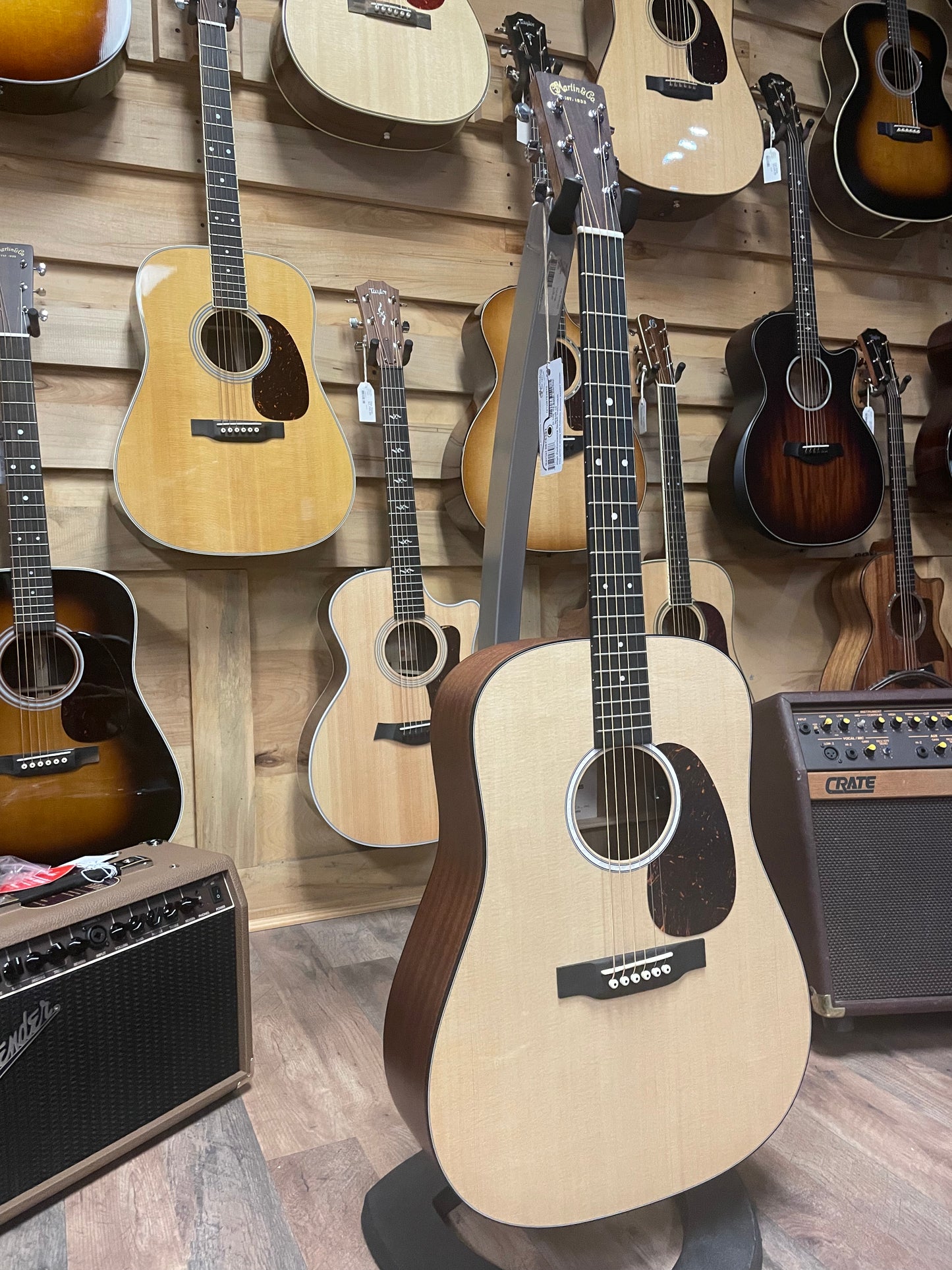Martin D-10E Road Series Acoustic-electric Guitar - Natural (NEW)