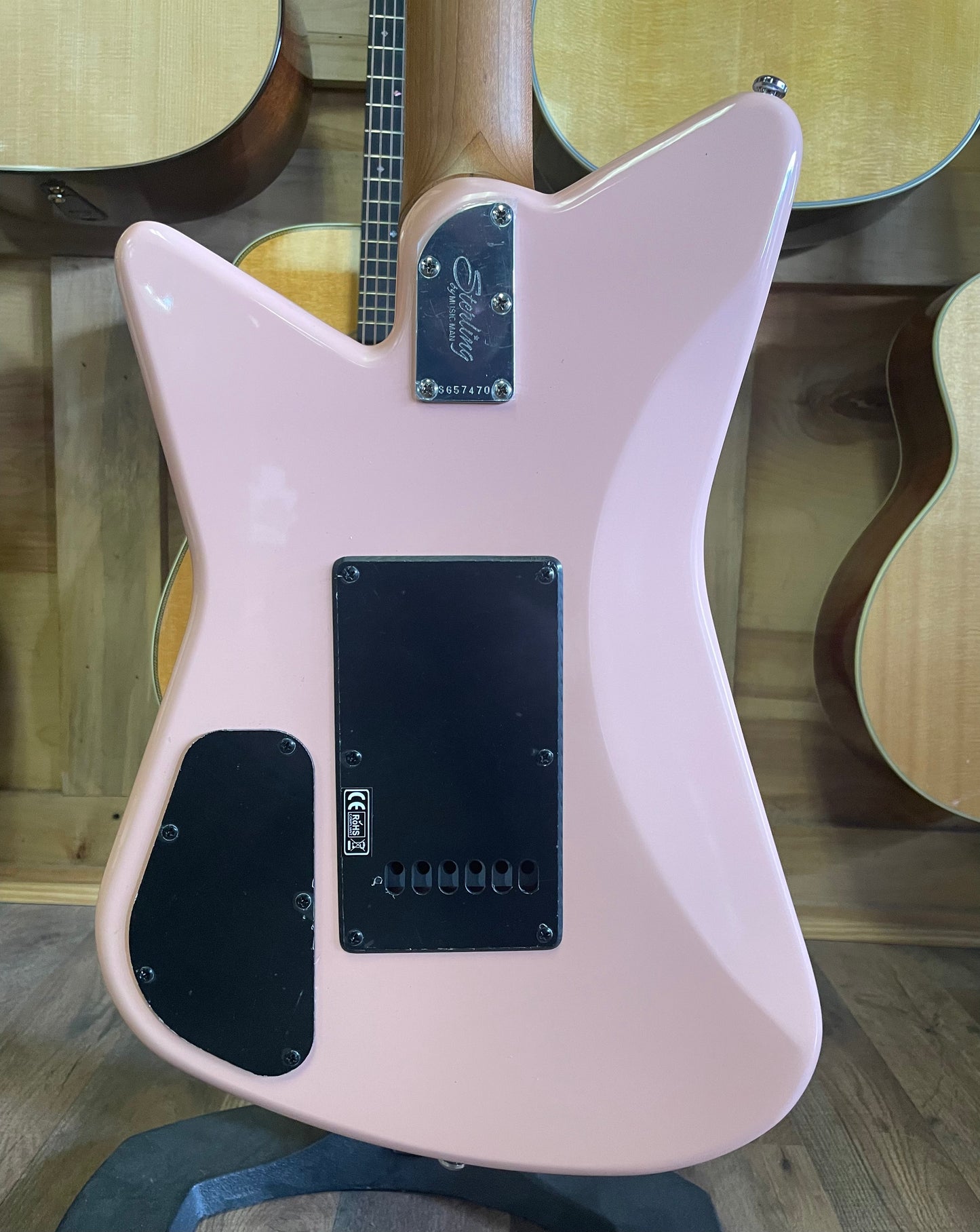 Sterling By Music Man Mariposa Electric Guitar - Pueblo Pink (NEW)