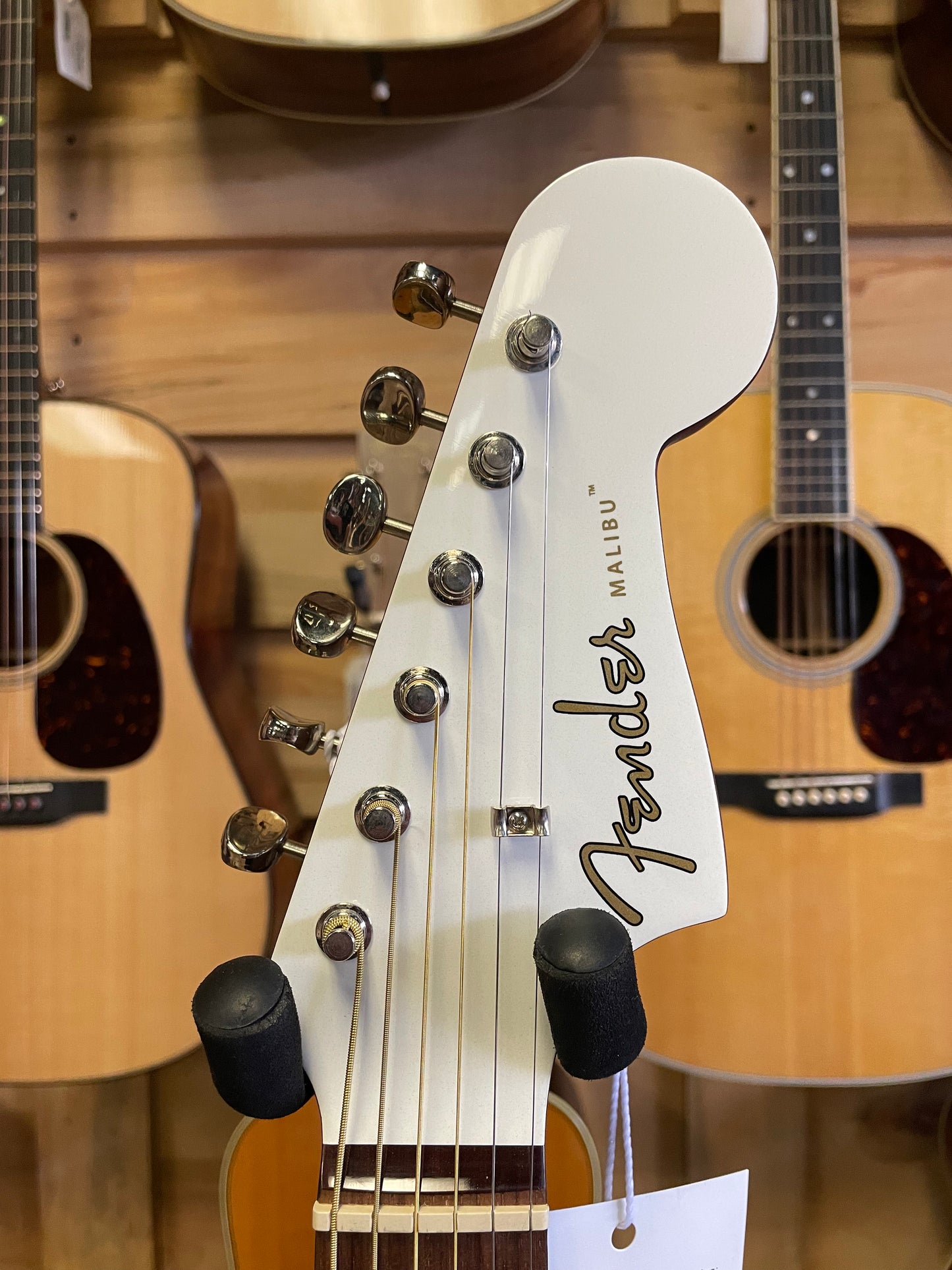 Fender California Malibu Player Acoustic - Arctic Gold