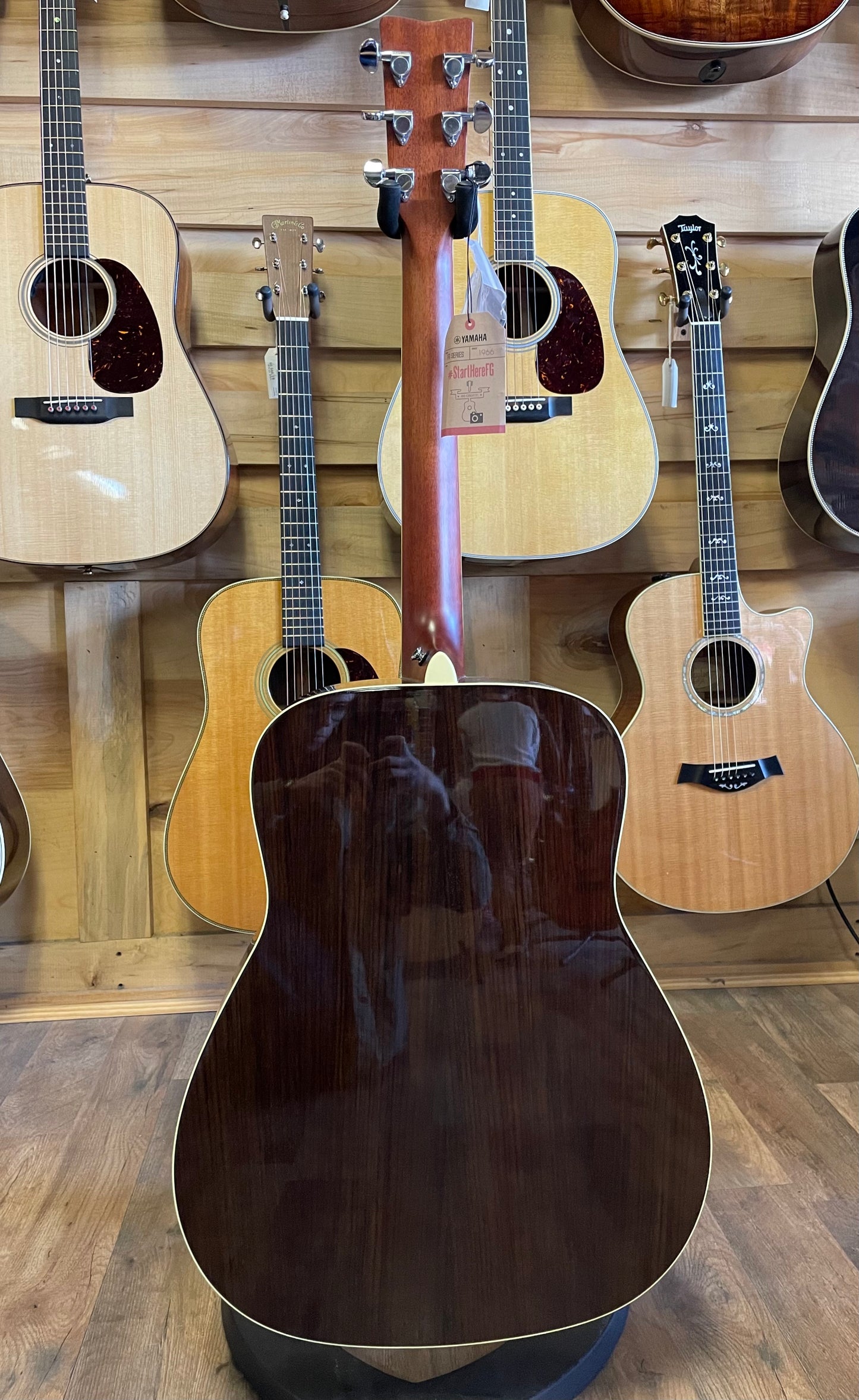 Yamaha FG830 Dreadnought Acoustic Guitar - Tobacco Brown Sunburst (NEW)