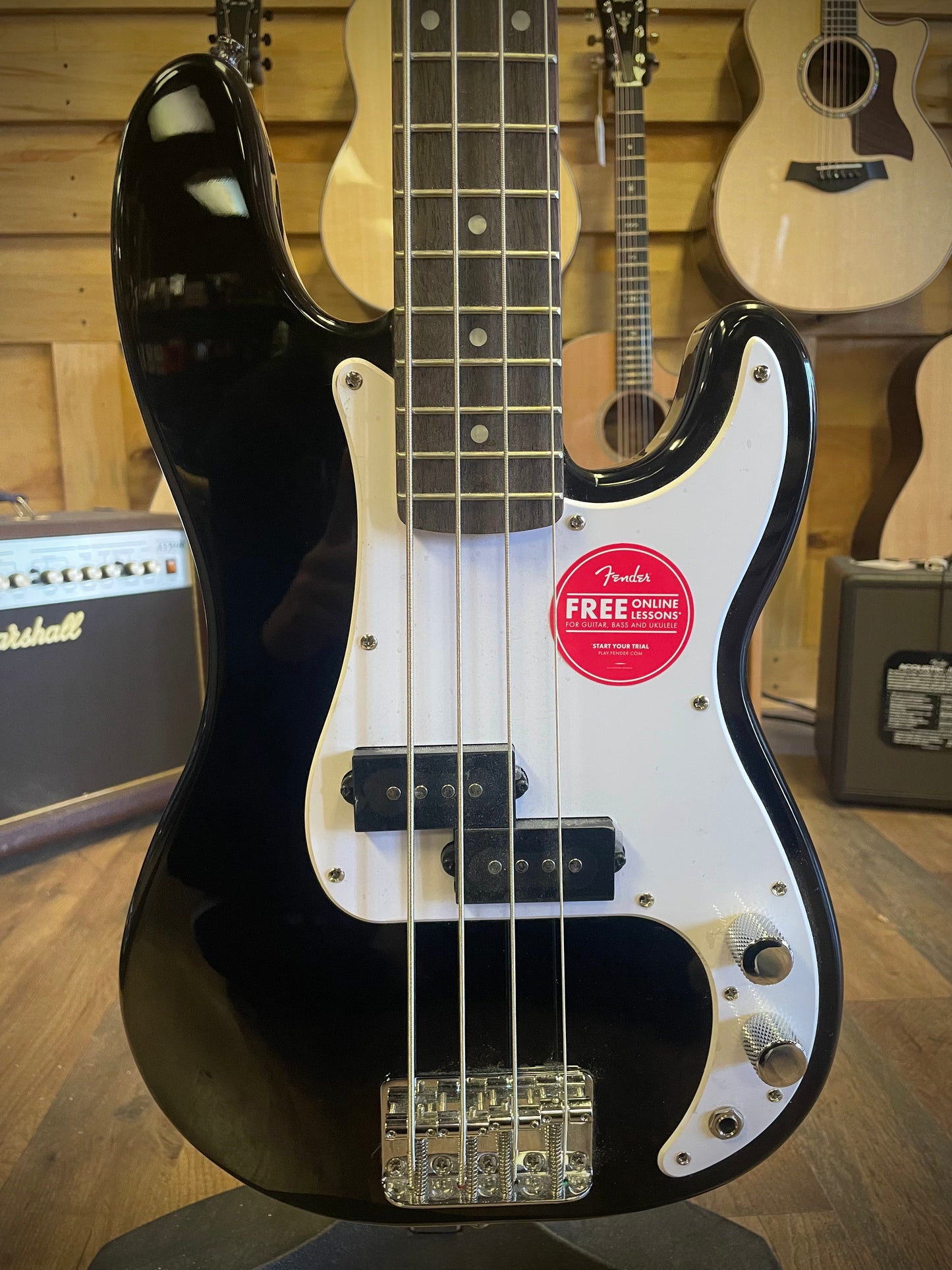 Squier Mini Precision Electric Bass - Black