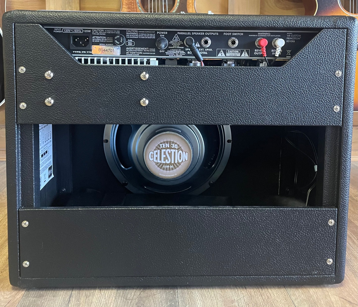 Fender '68 Custom Princeton Reverb 1x10" 12-watt Tube Combo Amp