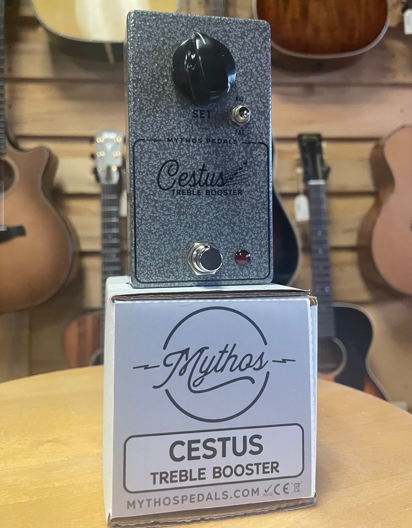 Mythos Cestus Silicon Treble Boost (NEW)