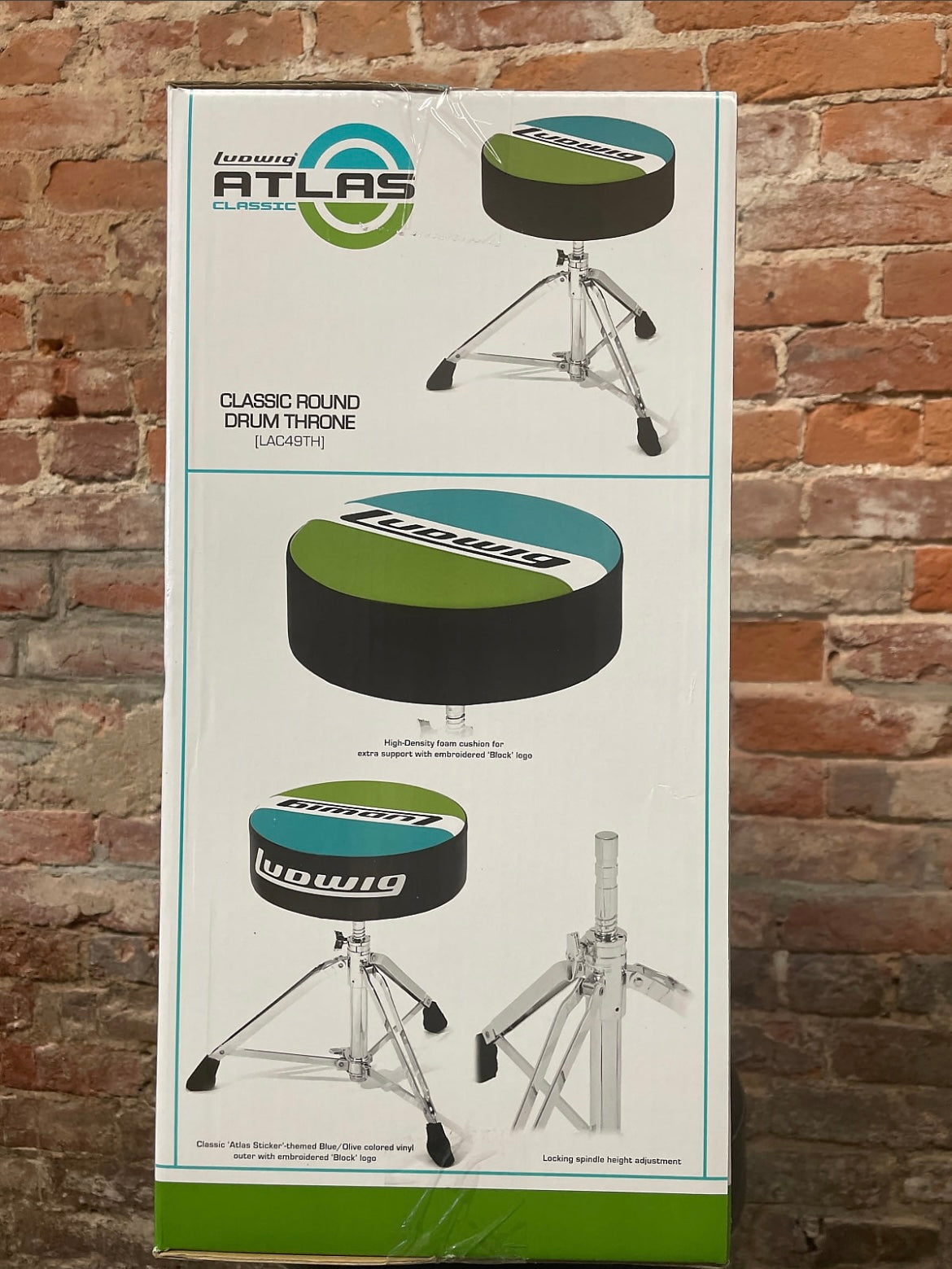 Ludwig LAC49TH Atlas Classic Round Throne