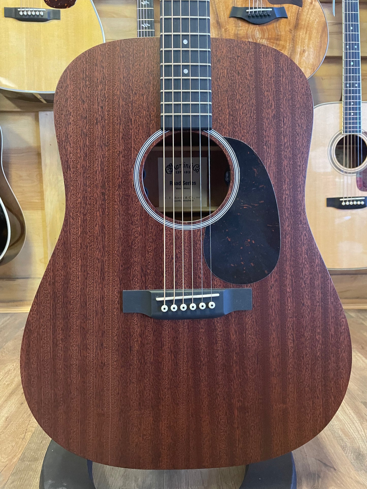 Martin D-10E Road Series - Natural Sapele (NEW)