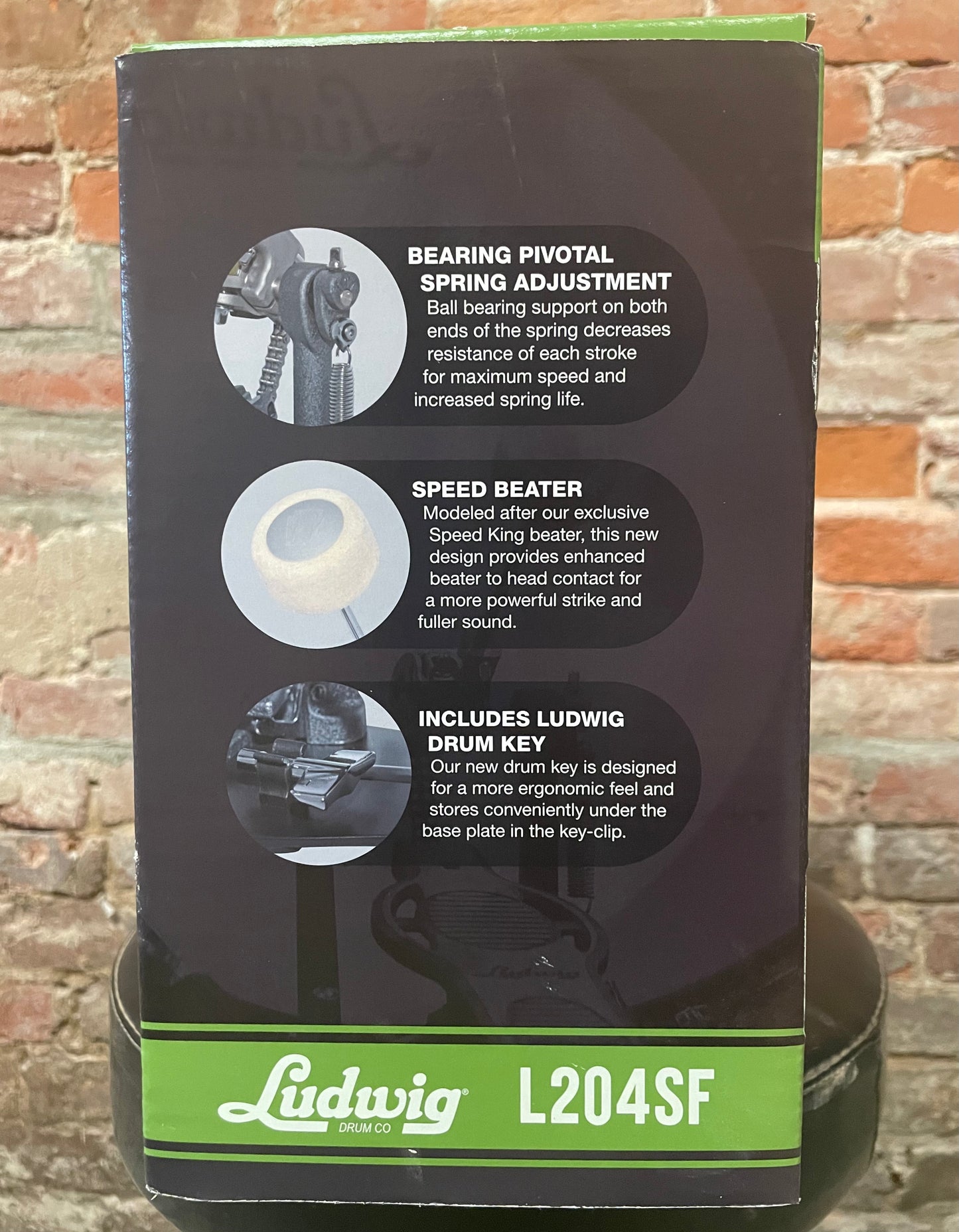 Ludwig L204SF Speed Flyer Single Bass Drum Pedal (NEW)