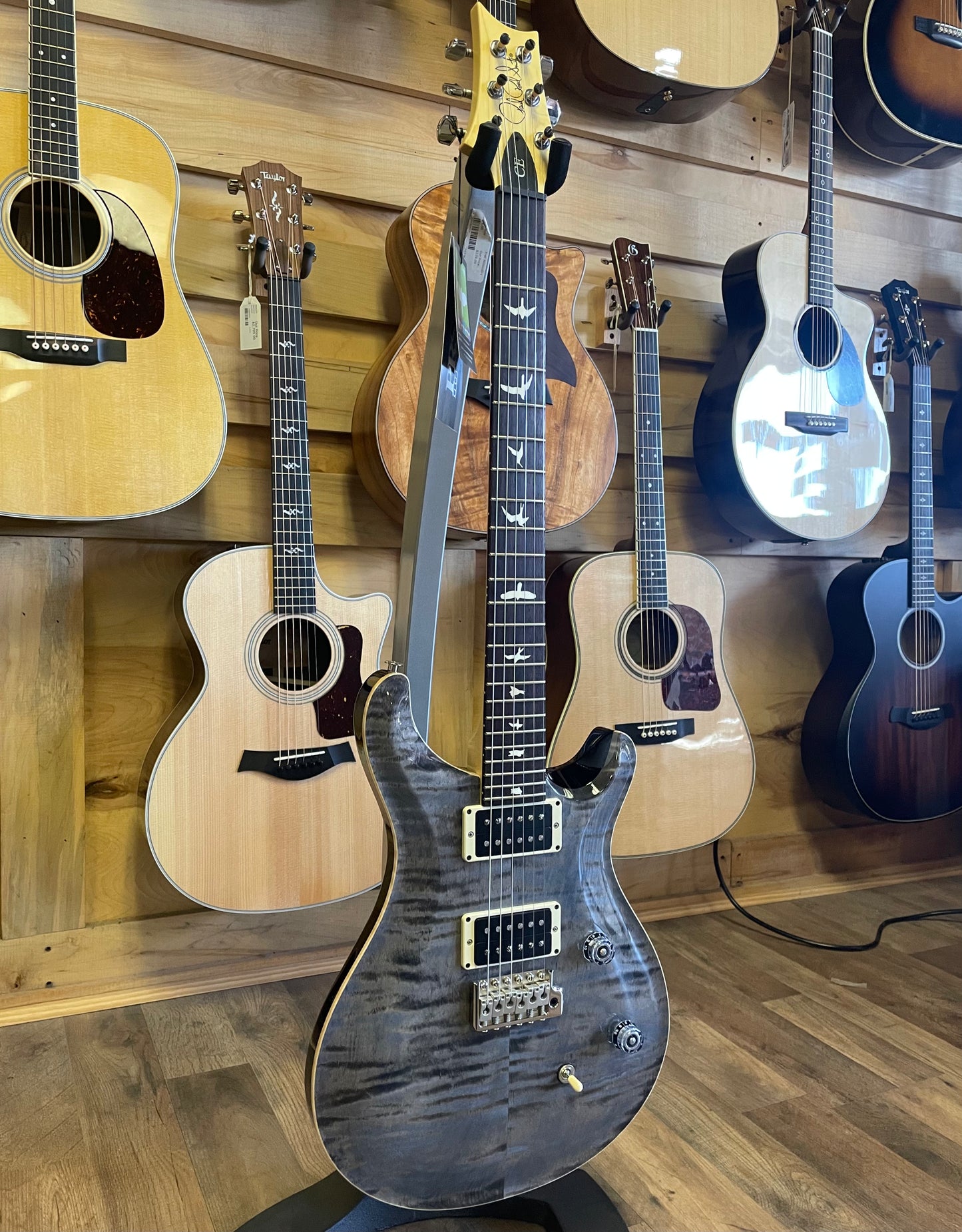 PRS CE 24 Electric Guitar - Faded Gray Black (NEW)
