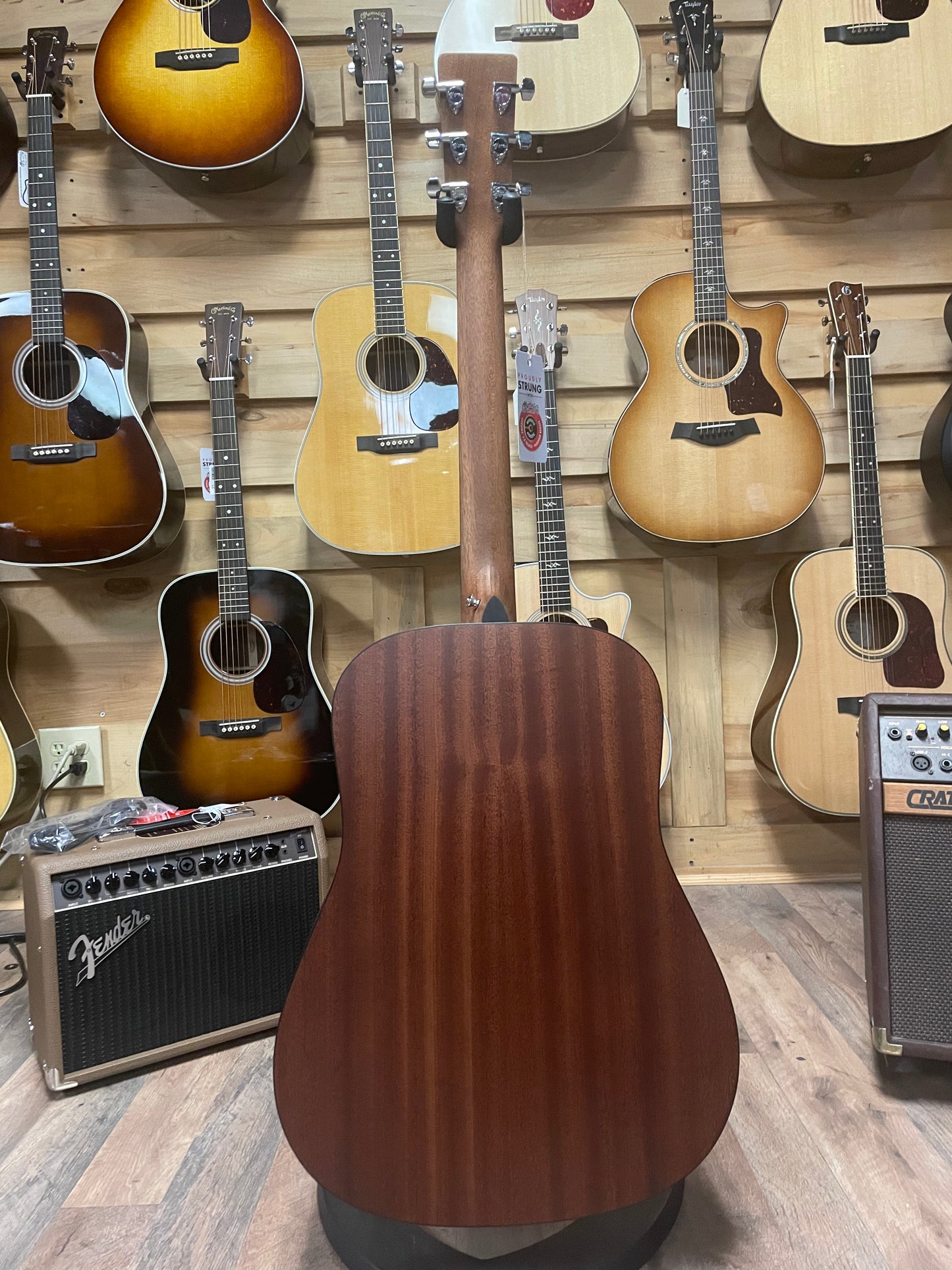 Martin D-10E Road Series Acoustic-electric Guitar - Natural (NEW)