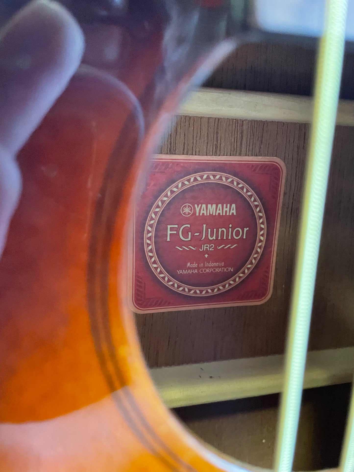 Yamaha JR2 3/4 Scale Folk Guitar-Tobacco Sunburst