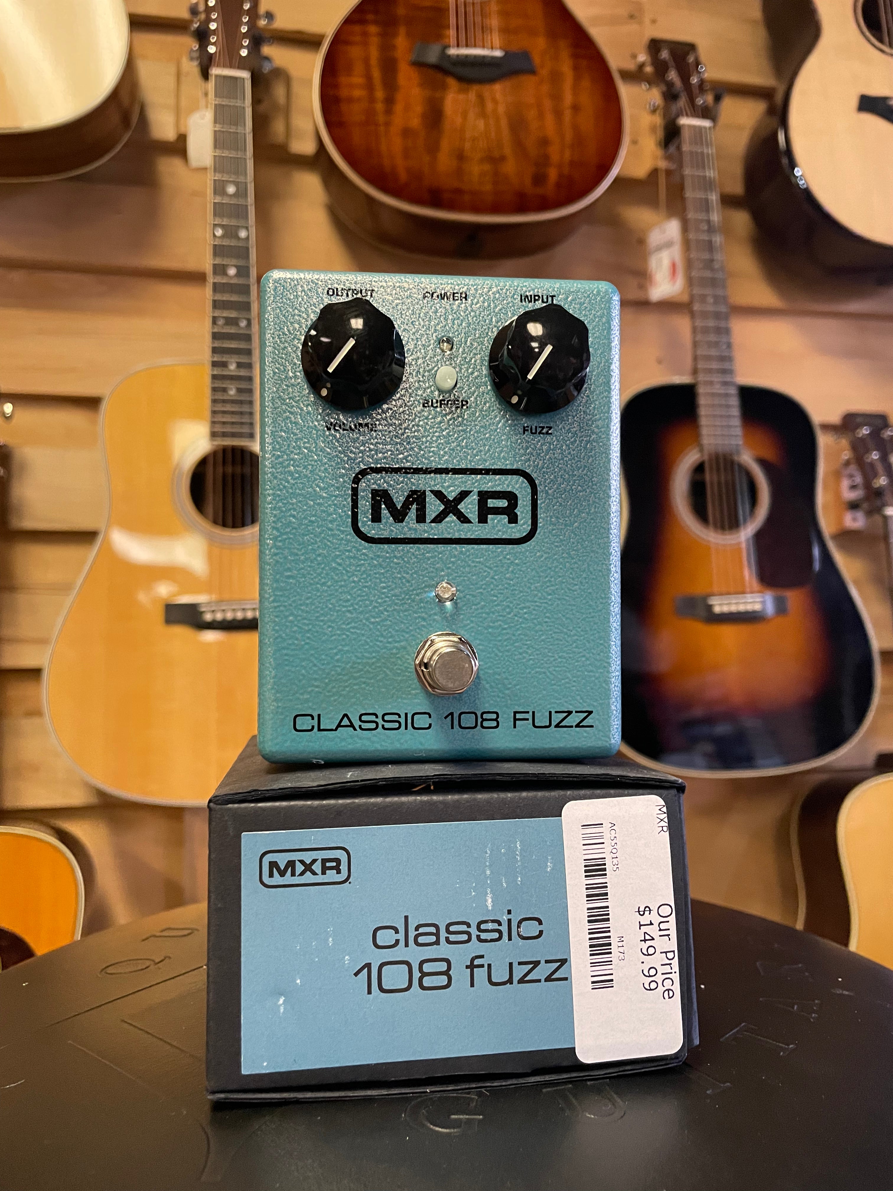 MXR M173 Classic 108 Fuzz Pedal (NEW)