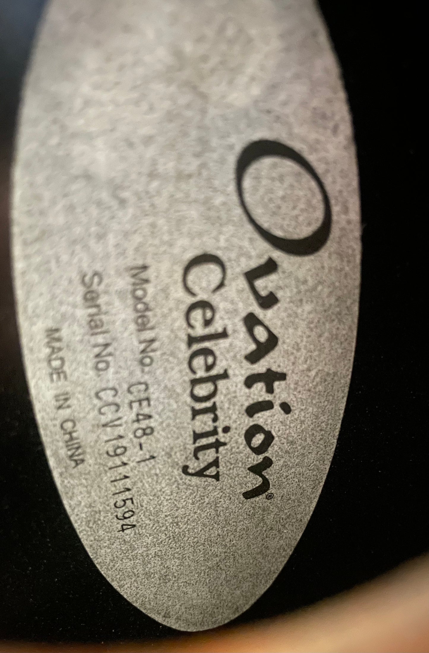 2019 Ovation Elite Celebrity Super Shallow - Sunburst (USED)