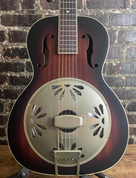 Gretsch G9241 Alligator Mahogany Round Neck Acoustic Electric Resonator