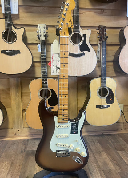 Fender American Ultra Stratocaster with Maple Fretboard - Mocha Burst (NEW)