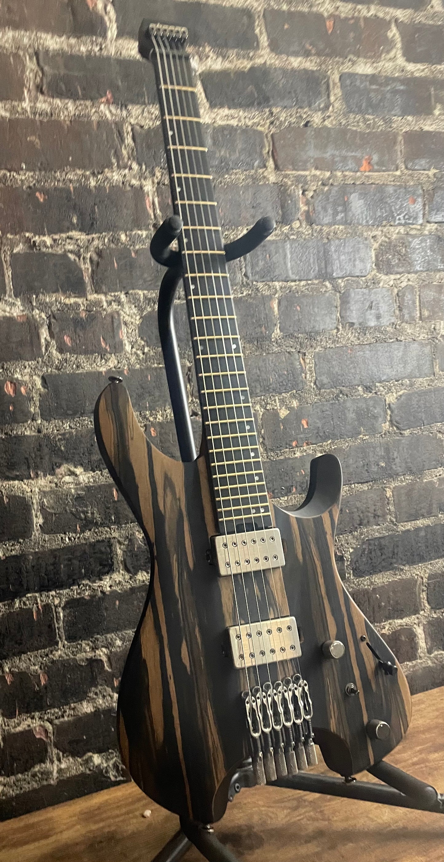 2024 Ibanez Q52PENTF Headless Electric Guitar (USED)