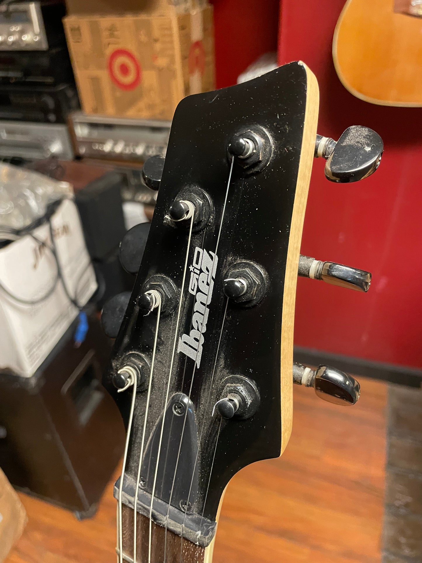 2000’s Red Ibanez Electric Guitar (USED)