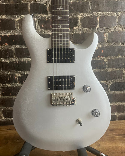 PRS SE CE 24 Standard Satin Electric Guitar - Metallic Silver Satin