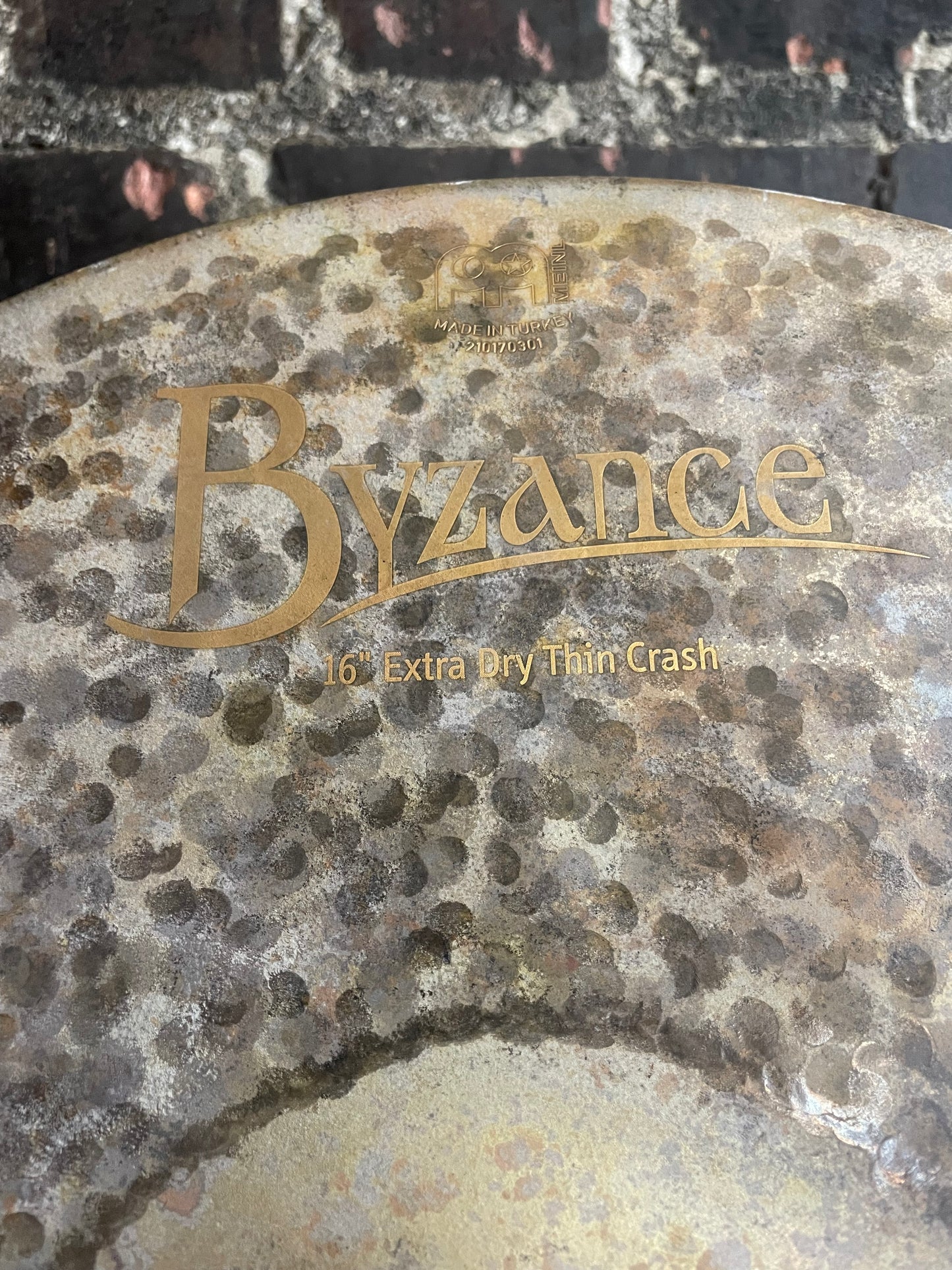 Meinl Cymbals 16 inch Byzance Extra Dry Thin Crash Cymbal