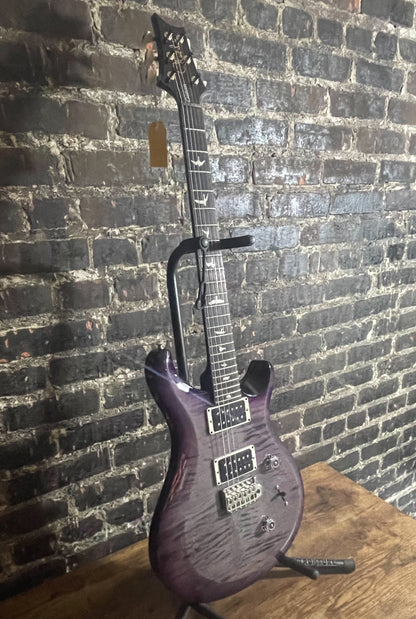 PRS S2 Custom 24 Electric Guitar - Faded Gray Black Purple Burst