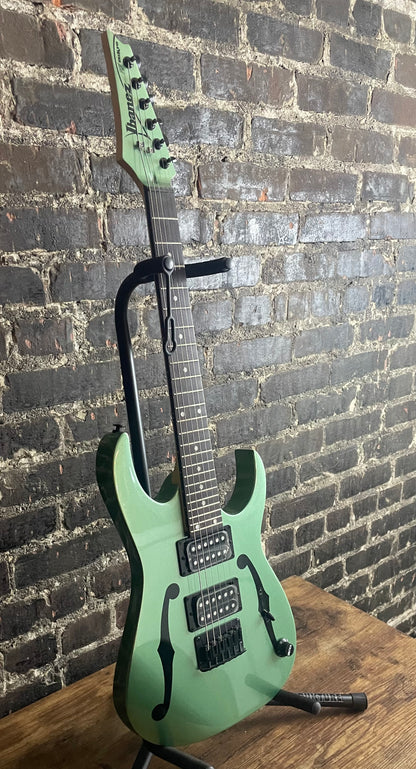 Ibanez Paul Gilbert Signature Mikro PGMM21 Electric Guitar - Metallic Light Green