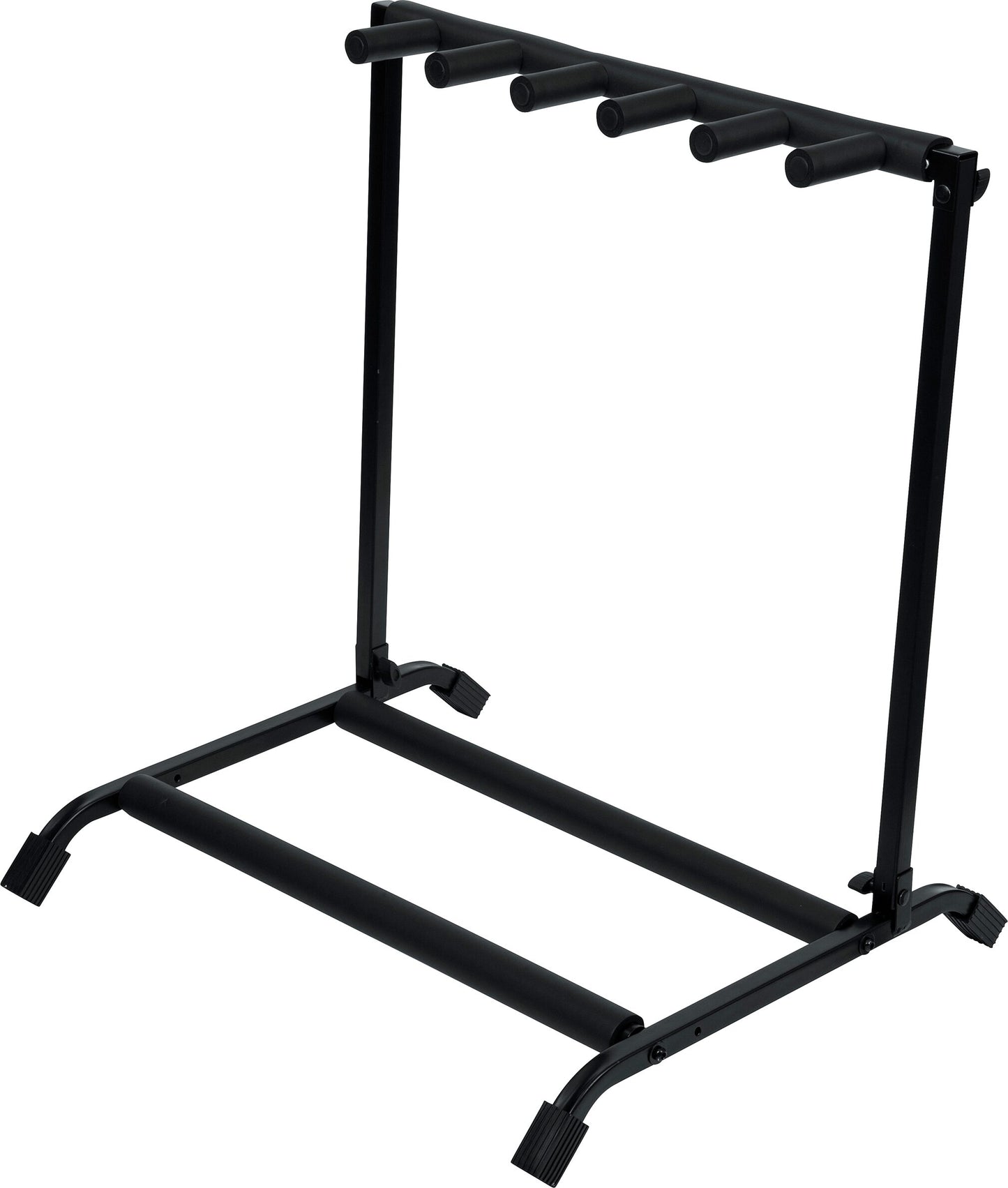 Rok-It RI-GTR-RACK5 Collapsible Folding Guitar Rack for 5 Acoustic or Electric Guitars