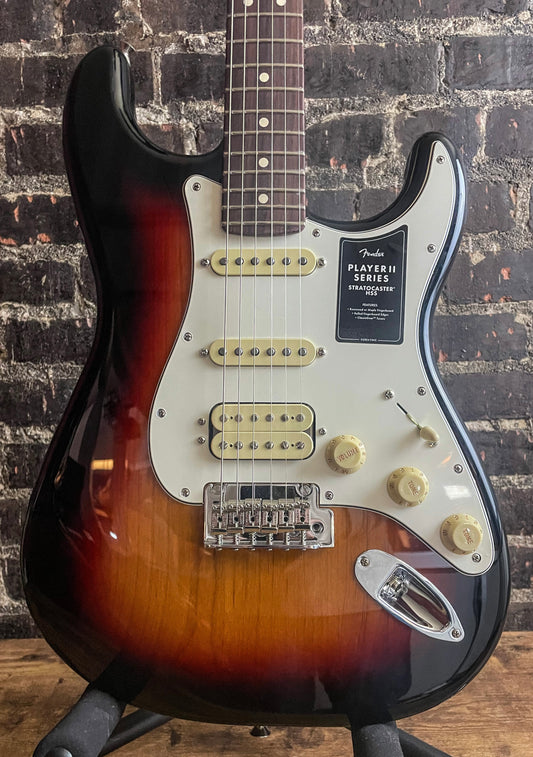 Fender Player II Stratocaster HSS Electric Guitar - 3-color Sunburst