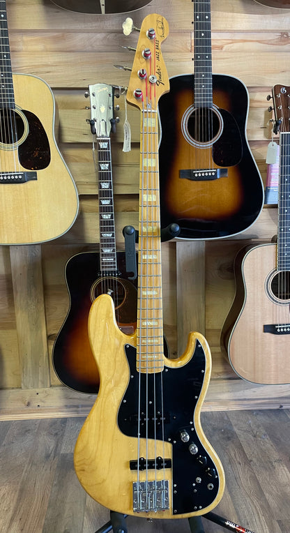 1990’s Fender Marcus Miller  Signature Jazz Bass - Natural (USED)
