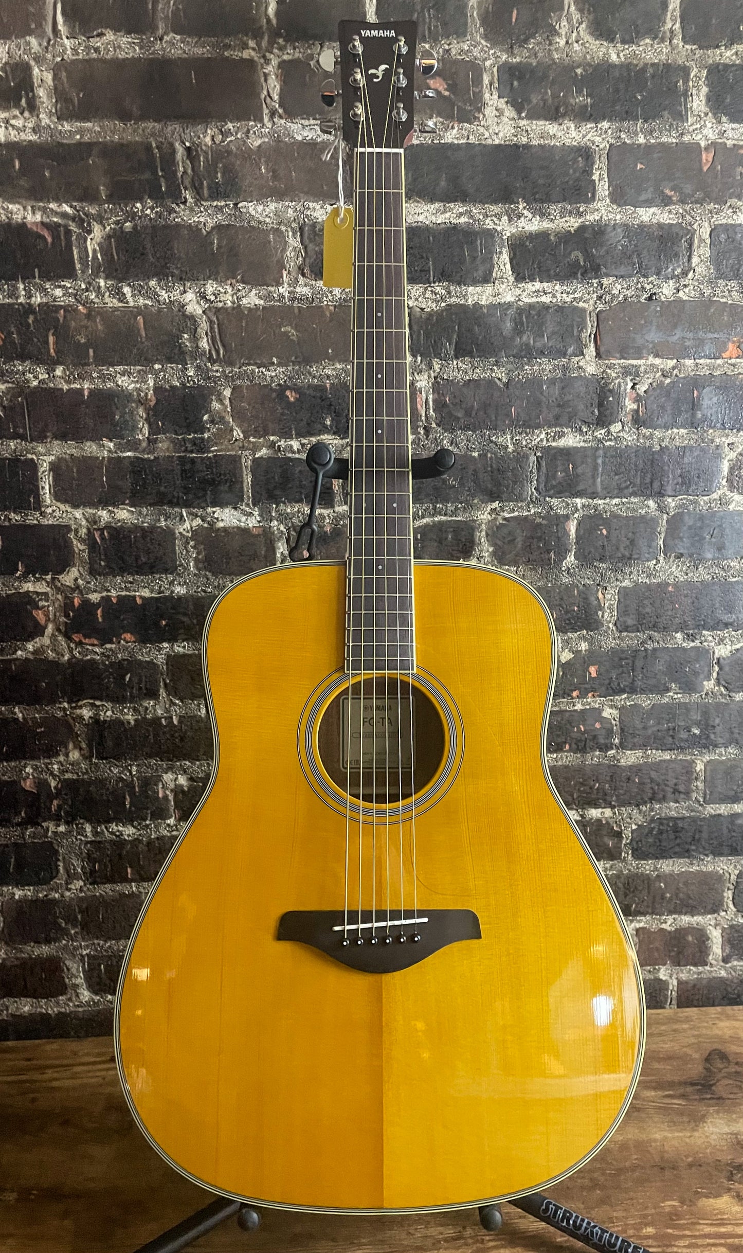 Yamaha FG-TA TransAcoustic Dreadnought Acoustic-electric Guitar - Vintage Tint