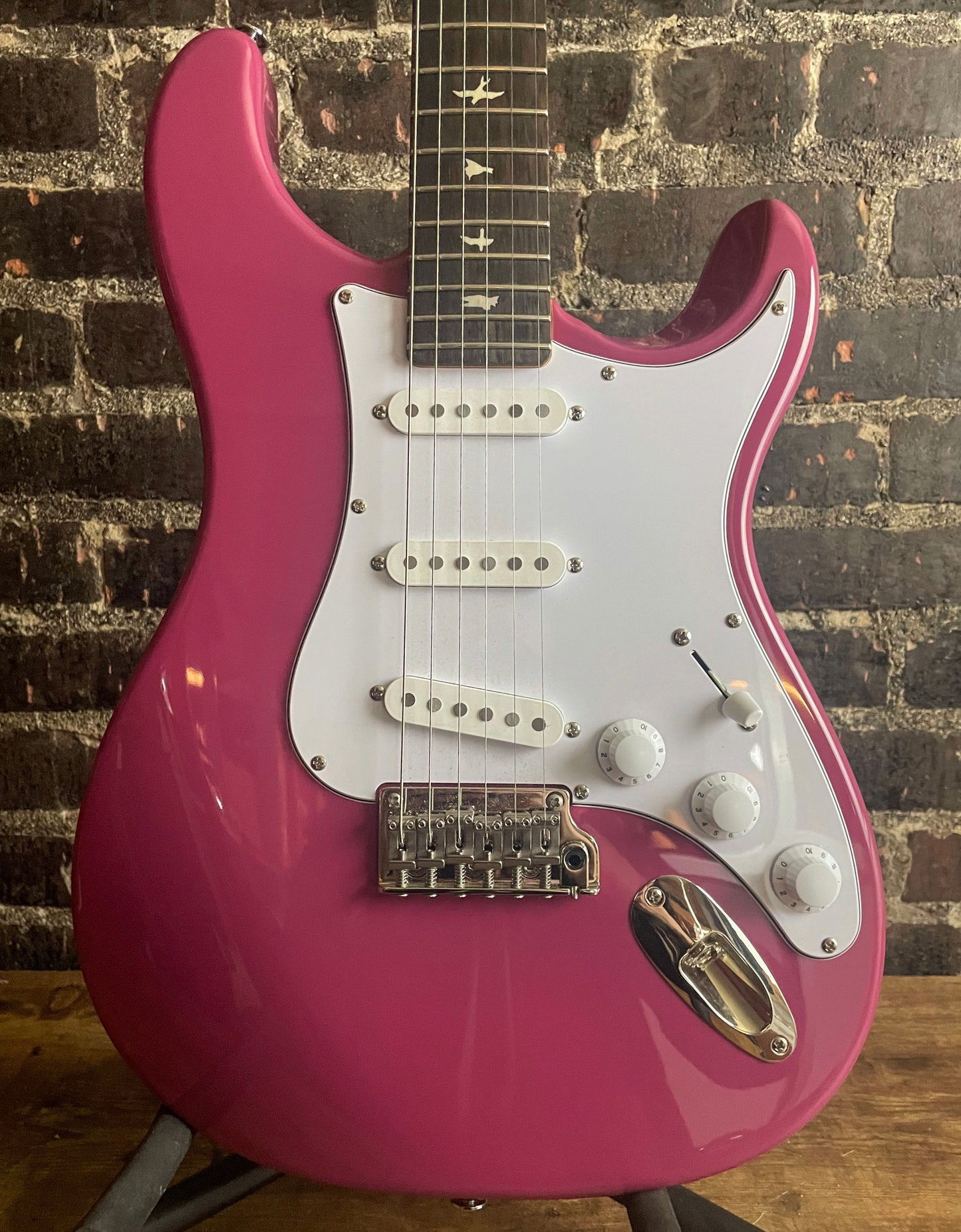 PRS SE Silver Sky-Dragon Fruit